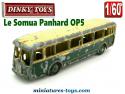 L'autobus parisien Somua Panhard OP5 miniature de Dinky Toys au 1/60e